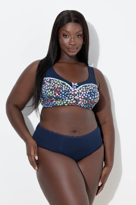 Culottes, lot de 5, ceinture en dentelle