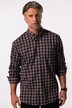 Boston Park ternet skjorte, lange ærmer, buttondown-krave, comfort fit, op til str. 8XL