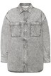 Džínová košile, oversize, vintage vzhled, unisex
