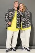 Skjorte, oversize, camouflage, Unisex