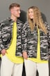 Skjorte, oversize, camouflage, Unisex
