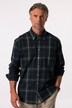 Camicia a quadri Boston Park con taglio morbido, maniche lunghe e colletto button-down, fino alla tg. 8XL