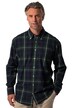 Kostkovaná košile Boston Park, dlouhé rukávy, límeček s knoflíky, Comfort střih, do 8XL