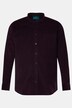 Boston Park kordfløyelsskjorte, langermet, ståkrage, comfort fit, opptil 8 XL