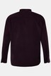 Boston Park kordfløyelsskjorte, langermet, ståkrage, comfort fit, opptil 8 XL