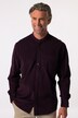 Boston Park kordfløyelsskjorte, langermet, ståkrage, comfort fit, opptil 8 XL
