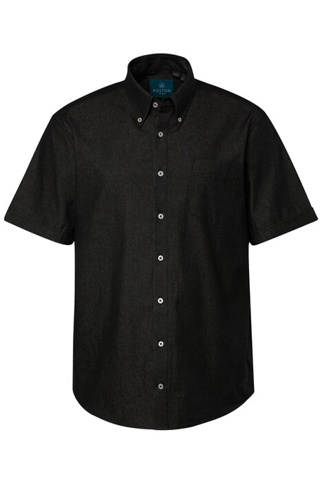 Košile Boston Park, krátké rukávy, límeček s knoflíky, Comfort střih, do 8XL