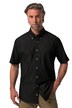 Košile Boston Park, krátké rukávy, límeček s knoflíky, Comfort střih, do 8XL