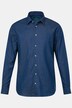 Boston Park camisa de aspecto vaquero, manga larga, cuello kent, Comfort Fit, hasta la 8 XL