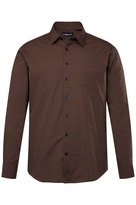 Košile Men+, dlouhé rukávy, Kent límeček, Comfort střih, do 8XL
