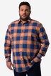 Men+ rutete skjorte, langermet, Kent-krage, comfort fit, opptil 8 XL