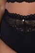 Lot de 3 culottes maxi TruYou, microfibre, dentelle à la taille
