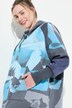 Oversized Long-sleeve Hooded Sweatshirt Dress