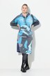 Oversized Long-sleeve Hooded Sweatshirt Dress