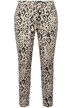 Kalhoty, Slim střih, leopardí vzor, motiv tygra, 4 kapsy