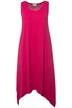 Midi šaty, A střih, krajková stuha na zádech, bez rukávů, cípový lem