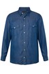 Košile Men+, džínový vzhled, dlouhé rukávy, Kent límeček, Comfort střih, do 8XL