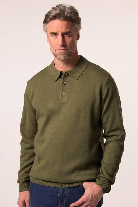 Polo Boston Park en maille, manches longues - jusqu'au 86/88