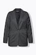 Blazer, visgraatpatroon, reverskraag, achtersplit