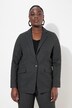 Blazer, visgraatpatroon, reverskraag, achtersplit