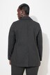 Blazer, visgraatpatroon, reverskraag, achtersplit