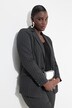 Blazer, visgraatpatroon, reverskraag, achtersplit