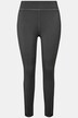 Leggings, Tight Fit, cold dyed, encaje en el dobladillo
