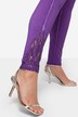Leggings, Tight fit, koldfarvet, blonde ved sømmen