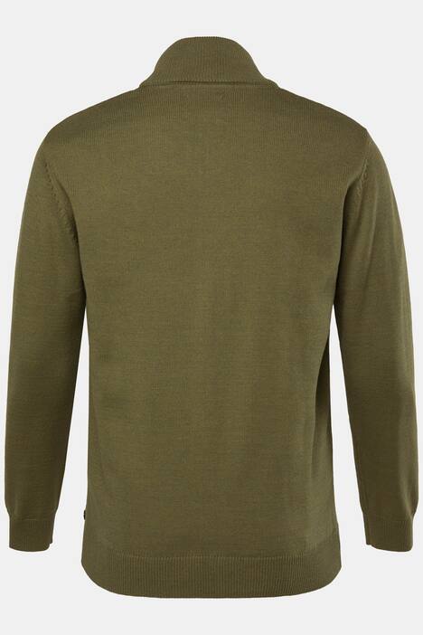 Cardigan Boston Park, col montant et manches longues - jusqu'au 86/88
