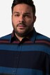 Pruhovaná flanelová košile Men+, dlouhé rukávy, Kent límeček, Modern střih, do 8XL