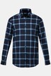 Kostkovaná košile Men+, dlouhé rukávy, Kent límeček, Comfort střih, do 8XL