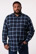 Kostkovaná košile Men+, dlouhé rukávy, Kent límeček, Comfort střih, do 8XL
