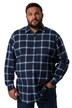 Kostkovaná košile Men+, dlouhé rukávy, Kent límeček, Comfort střih, do 8XL