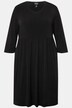 Longshirt, A-Linie, Tunika-Ausschnitt, 3/4-Arm, Taschen