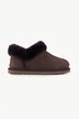 Chaussures en cuir suédé d'agneau, doublure en peau d'agneau