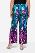 Baggy Straight Leg All-Over Print Elastic Waist Jersey Pants