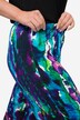 Baggy Straight Leg All-Over Print Elastic Waist Jersey Pants