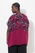 Layered Floral Chiffon Blouse