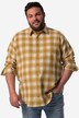 John F. Gee ternet flannelskjorte, lange ærmer, Kent-krave, Modern Fit, op til str. 8 XL