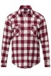 Kostkovaná flanelová košile John F. Gee, dlouhé rukávy, Kent límeček, Modern střih, do 8XL