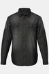 John F. Gee camisa vaquera, manga larga, cuello kent, Modern Fit, hasta la 8 XL
