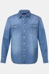 John F. Gee denim-skjorte, lange ærmer, Kent-krave, Modern Fit, op til str. 8 XL
