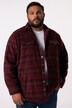 JP 1880 Fleece-overshirt, lange ærmer, Kent-krave, op til str. 8XL
