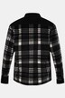 Men+ ternet fleece-overshirt, lange ærmer, Kent-krave, op til str. 8 XL