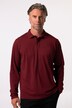 Boston Park poloskjorte, lange ermer, skjult button-down-krage, opptil 84/86