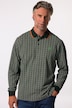 Boston Park poloshirt, lange ærmer, mønstret piqué, op til str. 84/86