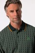 Boston Park poloshirt, lange ærmer, mønstret piqué, op til str. 84/86