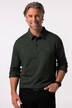 Boston Park poloshirt, lange ærmer, minimal-mønster, op til str. 84/86