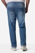 Men+ jeans magepassform, glidende linning, opptil 72/36
