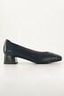 Caprice leren pumps, neus van lakleer, uitwisselbaar voetbed, wijdte H